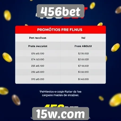 Promoções e bônus do 456bet para novos jogadores