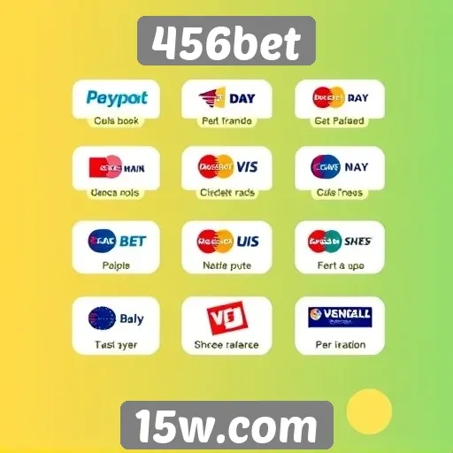 Opções de pagamento disponíveis no 456bet